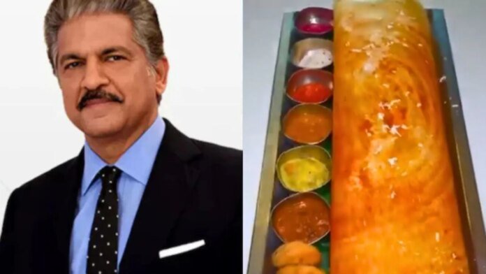 Anand Mahindra Is Tempted To Travel For This 'Bahubali Dosa'. See Location