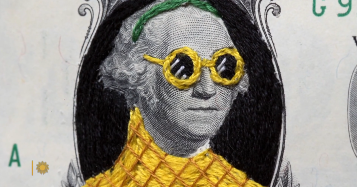 Art made of money