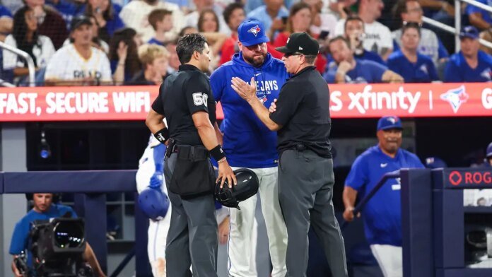 Blue Jays-Red Sox game thrown into chaos by 17-minute 'rules check,' massive scoreboard mistake