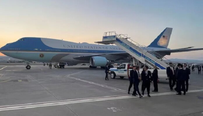 Credible missile threat triggered dramatic secret plane switch for Trump in Turkiye, says source