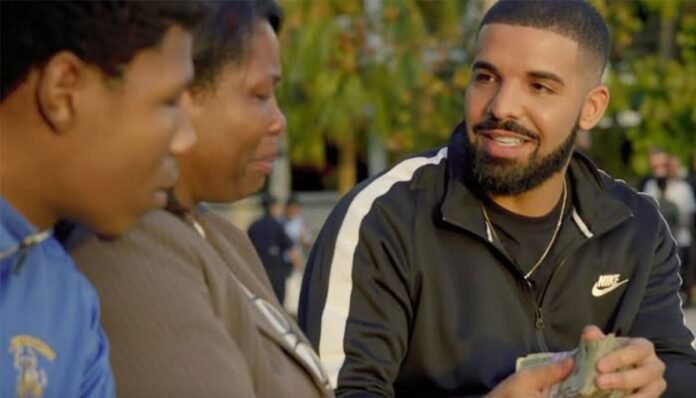 Drake's jaw-dropping giveaway stuns women as rapper celebrates them at Toronto event