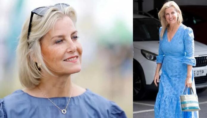 Duchess Sophie can't ditch blue: It defines a legacy