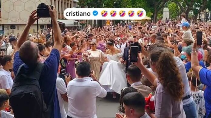 False Ronaldo wedding reports sent fans to another couple's big day. Cristiano found it hilarious