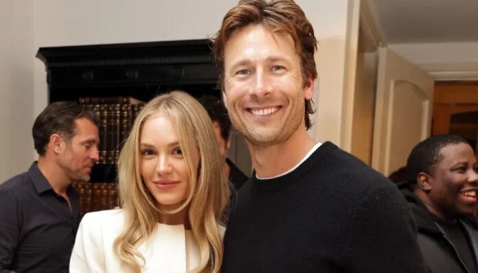 Glen Powell, Michelle Randolph heat up Paris date
