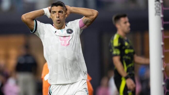 Inter Miami rues 6-game Leagues Cup ban for in-form Luis Suárez