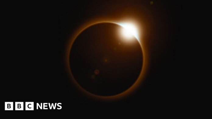 A total solar eclipse.