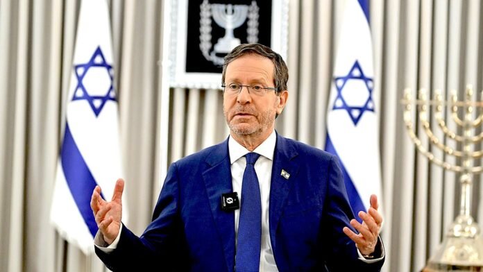 Israeli President Herzog calls antisemitism a 'contamination of societies' as hate crimes surge
