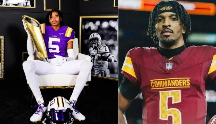 Jayden Daniels fires back at LSU with cease-and-desist after Pickett gets No. 5