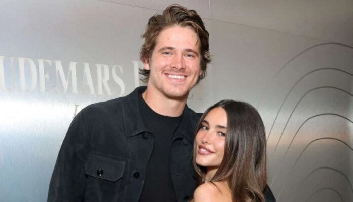 Justin Herbert gushes over fiancée Madison Beer