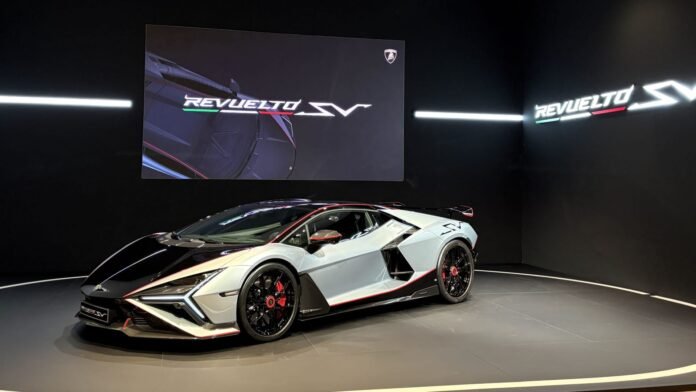 Lamborghini unveils Revuelto SV, its most powerful production car ever