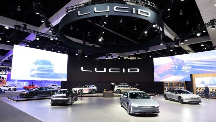 Lucid begins 'operational reset' as CEO says EV maker will delay midsize vehicle