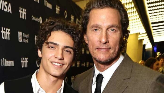 Matthew McConaughey gives blunt advice to son Levi as he navigates early acting career