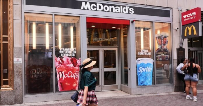 McDonald’s U.S. Sales Slow as Diners Spend More Cautiously