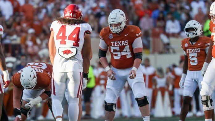 OL Cole Hutson rejoins Texas after getting fifth year