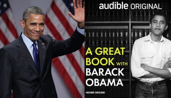 Obama teams up with Audible for new literary podcast