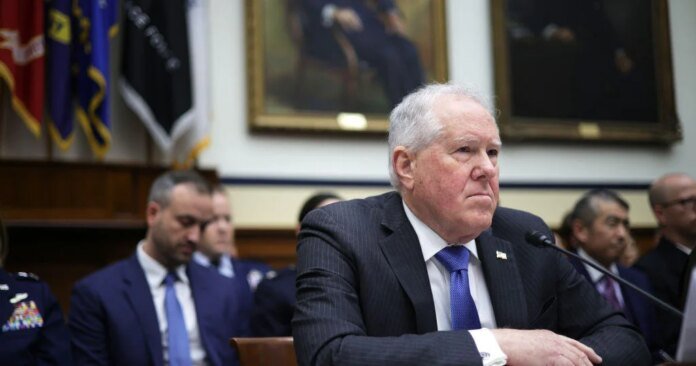 Pentagon revokes security clearance of former Air Force chief for disclosing 