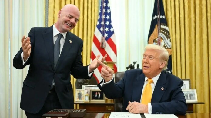 President Trump warns FIFA will pay a massive price if it ousts chief Gianni Infantino