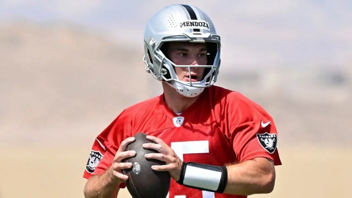 Raiders' No. 1 pick Fernando Mendoza will get 'plenty of experience' in preseason debut Thursday