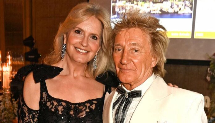 Rod Stewart's wife Penny Lancaster breaks silence after rocker's heart scare