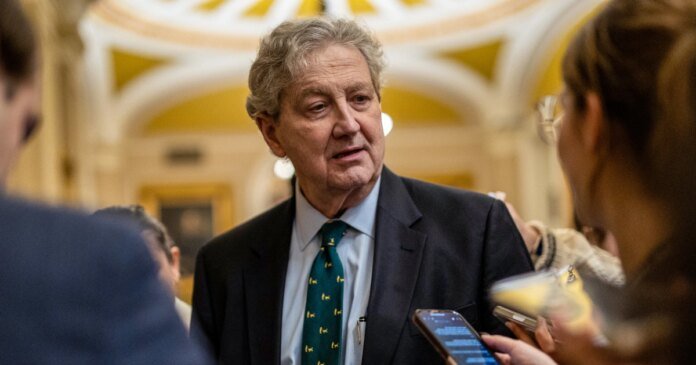 Sen. John Kennedy says he’d exclude Jan. 6 rioters from ‘anti-weaponization’ fund legislation
