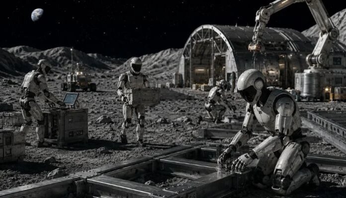 SpaceX to build factories on Moon using humanoid robots