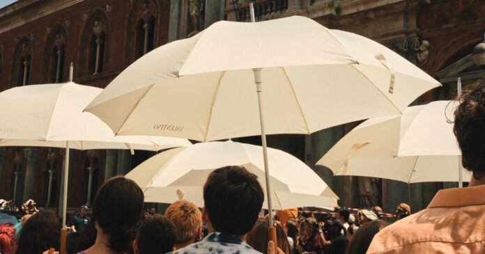 Sun’s Out, U.V. Umbrellas Out