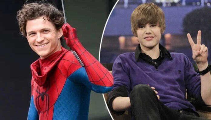 Tom Holland admits he tried to copy Justin Bieber as a kid