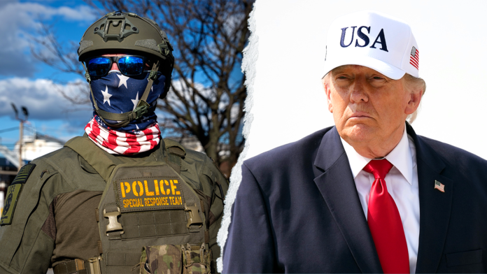 Trump administration's immigration push fuels ICE's biggest arrest month in agency history