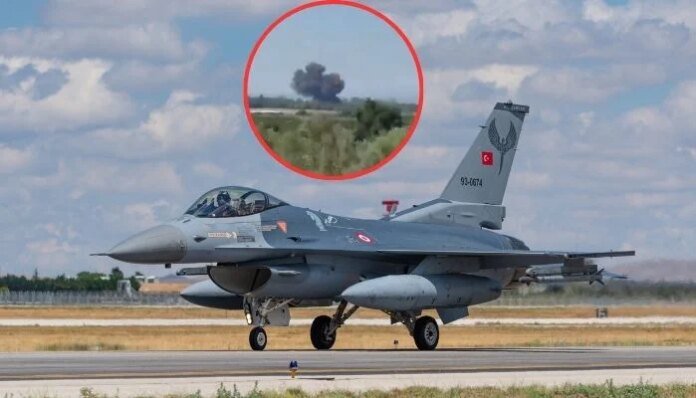 Turkish F-16 crashes during training flight, pilot safely ejects: Here's what happened
