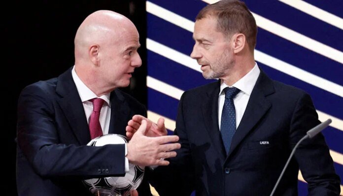 Uefa chief Ceferin: 'Underdog' leader taking fight to Fifa's Infantino